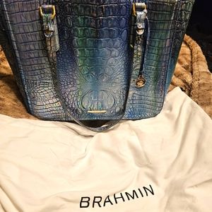 Brahmin Blue Topaz-Ashlee